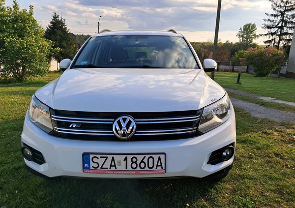 Volkswagen Tiguan cena 60900 przebieg: 109000, rok produkcji 2015 z Zawiercie małe 326